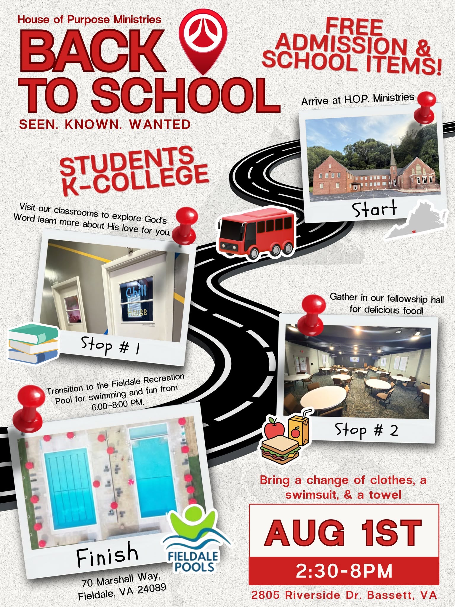 House of Purpose Back To School Event 2026
